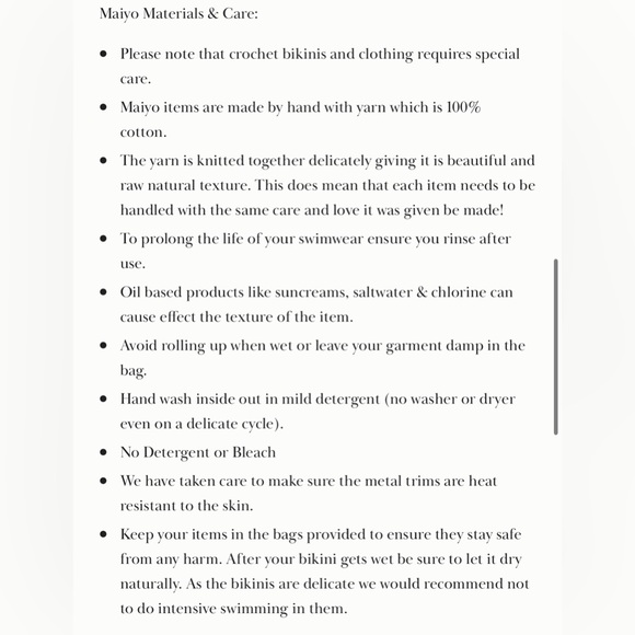 NWOT Maiyo Rose Crochet High Rise Bikini Bottom - Picture 10 of 11